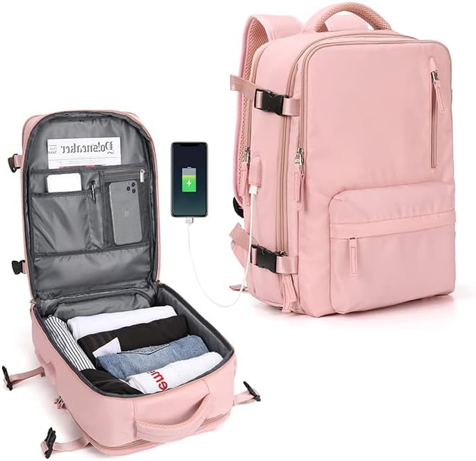 mochila con ruedas cabina avion