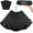 Black, variant on POWERLIX Sleeping Pad Ultralight Inflatable Sleeping Mat, Ultimate for Camping, Backpacking, Hiking Airpad, Inflating Bag, Carry Bag, Repair Kit Compact & Lightweight Air Mattress (Black)