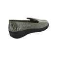 thumbnail image 3 of Fitflop Womens Audrey Dotted Snake Leather Loafer Shoes, Natural Snake, US 5, 3 of 3