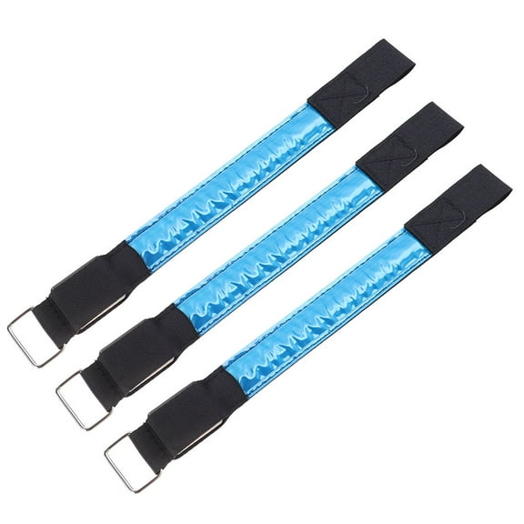 unbranded  3 Pcs Illuminated Decorations LED Armband Slap-on Wristband