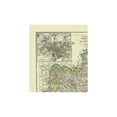 thumbnail image 3 of Historic Map - Frankfurt Wiesbaden Germany - Grassl 1851 - 23 x 26 - Vintage Wall Art, 3 of 5