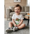 thumbnail image 4 of BemeyourBBs Toddler Baby Boy Summer Clothes Infant Baby Boys Turtle Shark Frog Outfit Short Sleeve Animal Embroidery T-Shirt and Plaid Shorts Toddler Boys Summer Outfits, 4 of 9
