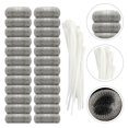 thumbnail image 3 of YOPTOP Lint Washer Filter Washing Machine Filter Hose Mesh Drain Snare Traps Traps Steel Screen Trap Stainless Sink, 3 of 6