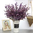 thumbnail image 2 of JAKY-Global Babys Breath Silk Artificial Flowers 6 Bundle European Fake Flowers Decor Wedding Party Fall Stems Decoration Bouquets DIY Home Garden,Farmhouse,Living Room Decor (Beige Brown-6pcs), 2 of 10