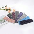 thumbnail image 5 of Unique Bargains 1 Pc Perspiration-Wicking Headband for Yoga Light Gray White, 5 of 6