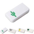 thumbnail image 3 of Portable Mini Pill Case Boxes 3 grids pill box Grids Travel Home Pills Container Home Holder Cases Storage Box, 3 of 8