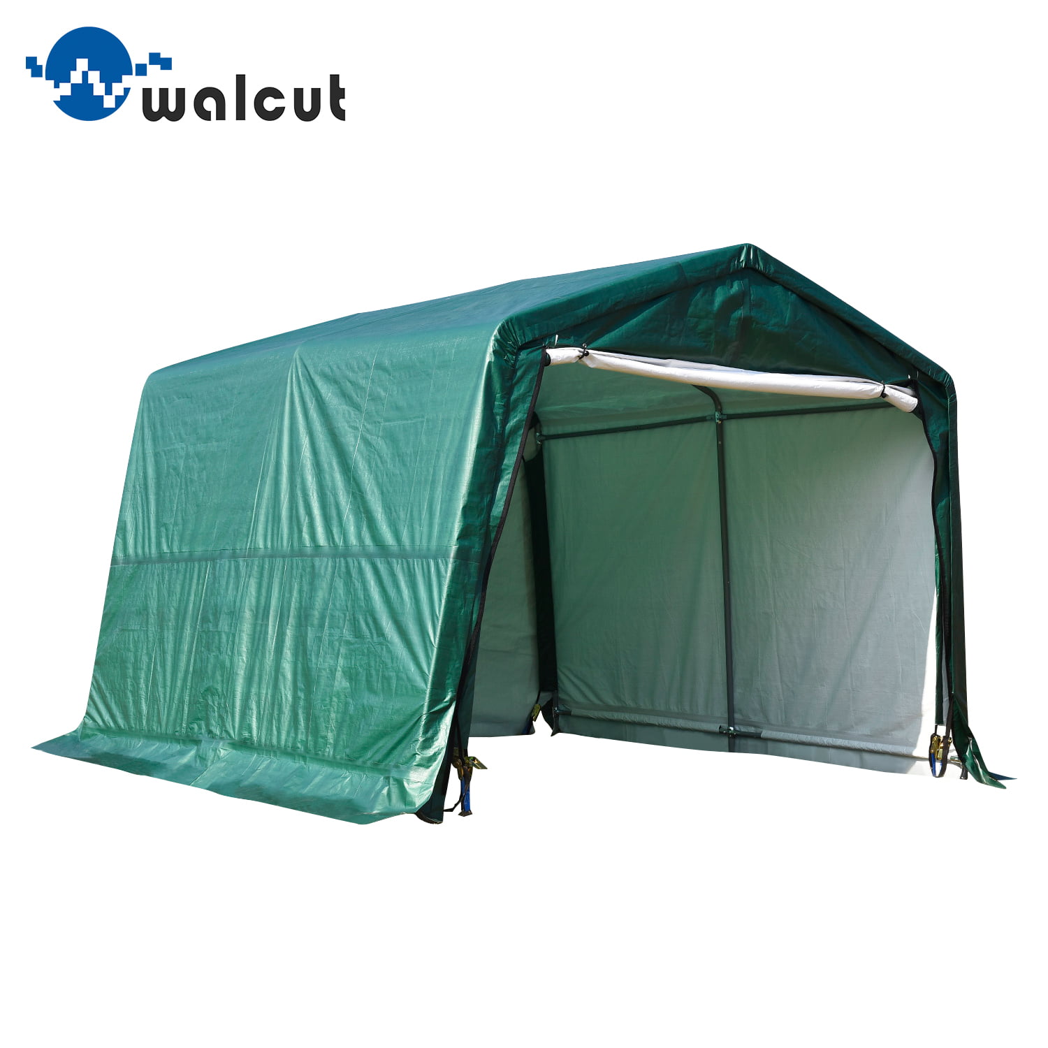 Caravan Canopy 10x20' Portable Shelter Steel Enclosure Side Wall Garage Car Tent 