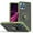 Green, variant on For T-Mobile REVVL 6 5G Q Shadow 1 Series TPU + PC Phone Case with Ring For T-Mobile REVVL 6 5G