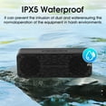 thumbnail image 4 of Bluetooth Speaker Wireless IP67 Waterproof Dustproof Portable Speaker with Lights 15W Loud Stereo Sound BT5.2 Home Party Outdoor Beach (Black), 4 of 8