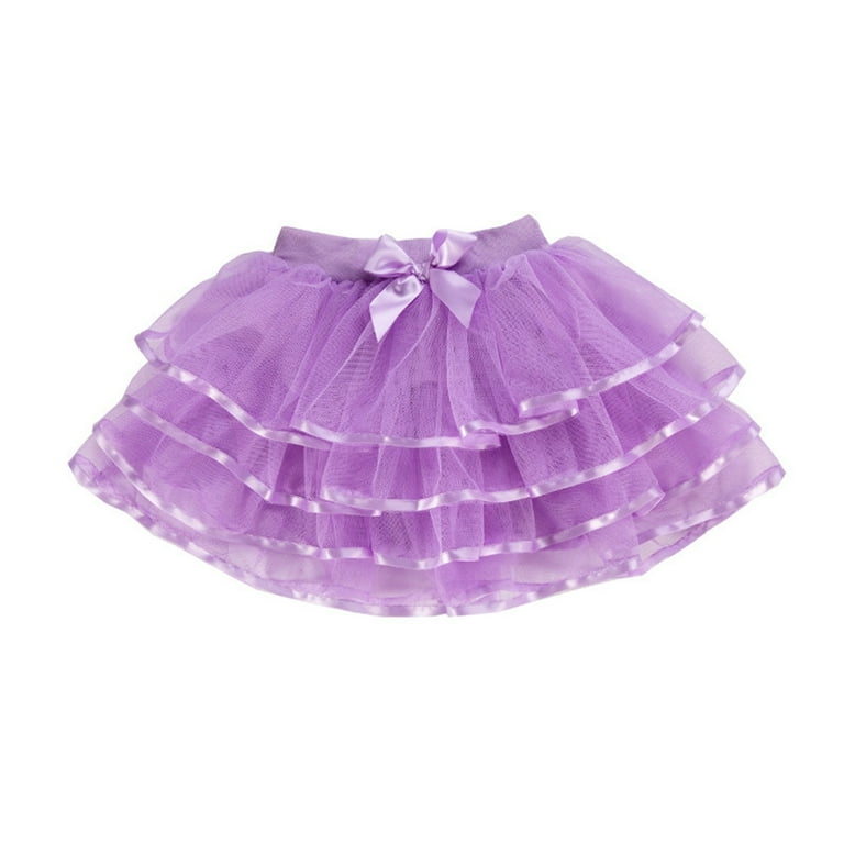 Gubotare Girls Tutu Skirt Layered Tutu Skirt for Kids Tulle Tutu