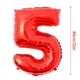 thumbnail image 3 of Naiovety Globo de número de 32 pulgadas Globo de papel de aluminio decorativo Decoración de fiesta de boda de cumpleaños Decoración de Kits de decoración para fiestas rojo cinco, 3 of 5