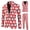 Red, variant on UVEASISHA Christmas Suits for Men Santa Claus Printed Party 3 Piece Suit Xmas Holiday Slim Fit Blazer Jacket Sleeveless Vests Long Pants Outfit Sets Clearance Sales Today,Red,L