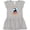 AC-Heather Grey, variant on Inktastic Save the Rainforest Toucan Illustration Girls Toddler Dress