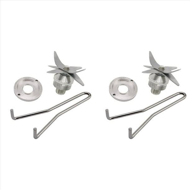 2X para TWK TM 767 800 TWK 767 800 Cuchillas Cuchilla para Licuadora de Hielo para Licuadora Parte para MáQuina Universal 2L