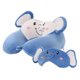 thumbnail image 1 of Almohada de viaje portátil de diseño ergonómico para niños, tela agradable para la piel con correa a presión (azul), soporte para el cuello de viaje con espuma viscoelástica Travel Essentials, 1 of 5