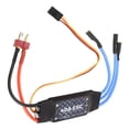 thumbnail image 4 of ESC sin escobillas RC alimentación de seguridad en negro Protección de bajo voltaje ESC sin escobillas para helicóptero RC ANGGREK Otros, 4 of 8