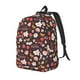 thumbnail image 1 of Disketp To The Best Mom Mochila de Lona Estampada, Mochila Escolar de Viaje Ligera para Estudiantes y Portátil-Medium, 1 of 5