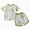 B108-AG, variant on Girls Clothes Outfits Cute Sweet Bowknot Print T-Shirt + Bowknot Short Summer Clothing Set Dark Gray,7-8 Years