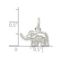 thumbnail image 3 of FB Jewels Sterling Silver Elephant Charm, 3 of 5