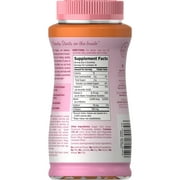 Natures Bounty Hair Skin and Nails Vitamin with Collagen and Biotin, Womens Multivitamin, Tropical Citrus Gummies, 90 Ct