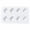 #1 White【1x Mold】, variant on KTFgvq Baking Kit, Heart Shaped Mold, French Mousse Cake, Chocolate Pudding Dessert, for Valentine's Day Treats, White