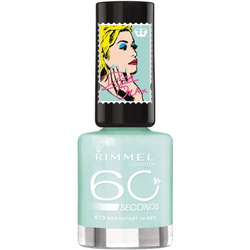 Rimmel London 60 Seconds Nail Polish by Rita Ora, White Hot Love, 0.27