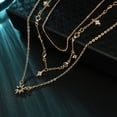 thumbnail image 4 of Joyas colgantes Boho Fashion - Collar de estrellas hecho a mano para mujer Collares Colgantes, 4 of 8