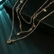 thumbnail image 4 of Colgante Joyería Boho Moda -layer Hecho a mano Estrella Mujeres Collar Collares Colgantes, 4 of 8