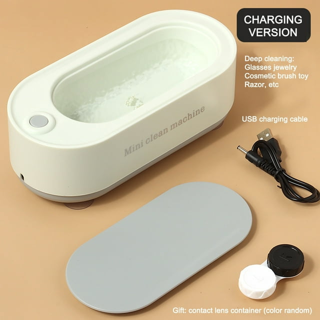 Bdfzl Small High-frequency Vibration Jewelry Cleaning Machine Quick Glasses Jewelry Cleaning Box