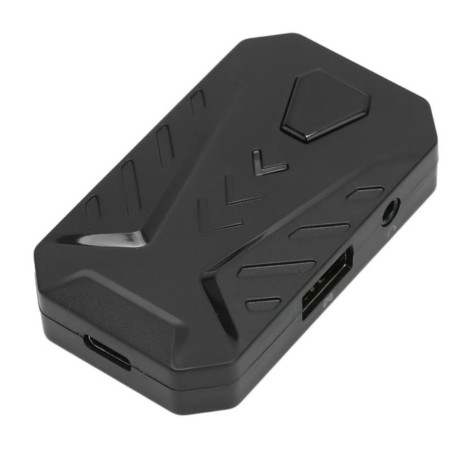 Adaptador de Teclado y Ratón Bling Bling para PS3 PS4 PS5 Xbox Switch con Puerto de Auriculares de 3,5 mm