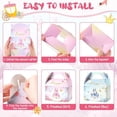thumbnail image 4 of Princess and Prince Treat Boxes - Pink & Blue Crown Cardboard Goodie Boxes for Boy Girl Birthday(24 Pcs,Prince and Princess), 4 of 7