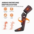 thumbnail image 5 of Leg Compression Boots Massager for Blood Circulation and Pain Relief ,Leg Massager with 3 Speed and 2 Heat Levels, Leg Wraps Massage Boots, Mothers Day Gifts, 5 of 7