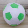 thumbnail image 4 of FELTECHELECTR Juguetes de fútbol multifuncionales, peluche de fútbol, cojín con forma de balón de fútbol, color verde, 4 of 7