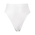 thumbnail image 2 of Women'S Panties Super Thin Shiny Transparent High Waisted Briefs Sexy And Smooth,White Women'S Nylon Underwear XL, 2 of 5