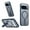 Blue, variant on for Google Pixel 10a Case with Kickstand, Support Wireless Charging, Compatible with Magsafe, Military-Grade Protection Shockproof Slim Fit Bracket Back Case for Google Pixel 10a, Clear