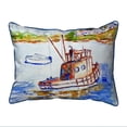 thumbnail image 1 of Betsy Drake SN165 11 x 14 Po Bateau Rouillé Petit Oreiller Intérieur et Extérieur, 1 of 4