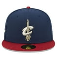 thumbnail image 2 of Men's New Era Navy/Red Cleveland Cavaliers 2025/26 Classic Edition Jersey Hook 59FIFTY Fitted Hat, 2 of 7