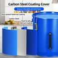 thumbnail image 4 of Fryer Grease Bucket 6 Gal, Oil Disposal Caddy, Steel Fryer Oil Transport Container with Rust-proof Coating, Grease Can with Lid & Lock Clips & Filter Bag For Cooking Oil Filtering, 4 of 9