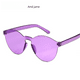 thumbnail image 2 of Gafas de sol transparentes de gelatina de una pieza sin marco, gafas de sol de color caramelo europeas y americanas, color de una sola pieza, 2 of 3
