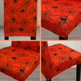 thumbnail image 7 of Halloween Chair Covers for Dining Room Set of 6 Halloween Dining Chair Protectors 6 Pcs Stretch Removable Washable Chair Slipcovers 6 Pack for Scary Home and Party Decor, 7 of 7
