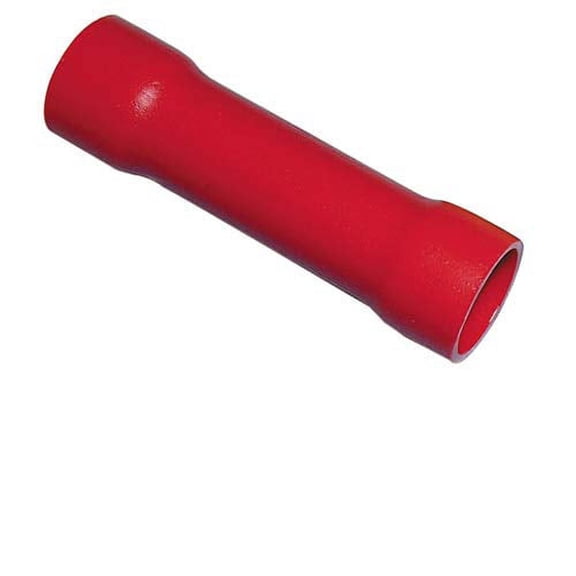 Butt Connector Vinyl Insulated 8 Gauge RED -100PK