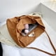 thumbnail image 3 of Umhängetasche Damen Groß Handtasche Schultertasche Cord Tasche Damen Crossbody Tasche Einkaufstasche Damen Shopper-40*40*23cm (Beige), 3 of 5