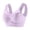 Light Violet, variant on Bras for Women No Underwire Back Support Bra Stretchy Relaxed Fit Bra Wide Band Back Bra Standard Back Bra Support Back Closure Bra Wireless Back Closure Bra