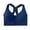 Navy, variant on Luvrsol Front Closure Sports Bras for Women Structured Underwire Lift Side Fat Shaping Daily Essential Bra S-XL
