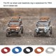 thumbnail image 3 of Bewildely Paquete de 10 RC Wheel Beadlocks Ring 1:10 aleación de aluminio 1,9 pulgadas modelo juguete llanta Exterior reemplazo para TRX4 SCX10 Kits de construcción modelo Negro, 3 of 6