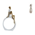 thumbnail image 1 of Figura De Niña, Estatua De Mujer, Centro De Mesa, Dormitorio, Regalo Para Lectores, Estantería, Escultura Abstracta De Granja, Amantes Besándose, Colección De Arte De Aniversario, Adorno,, 1 of 8