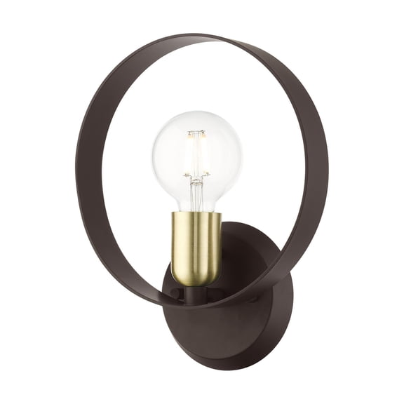 Livex Lighting - Modesto - 1 Light ADA Wall Sconce in Industrial Style - 9