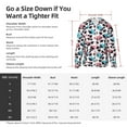 thumbnail image 6 of Goofa Heart Panda Printed Women's UPF 50+ Sun Protection Hoodie Jacket Lightweight Long Sleeve Sun Shirt for Women with Pocket Hiking Outdoor-3X-Large, 6 of 9