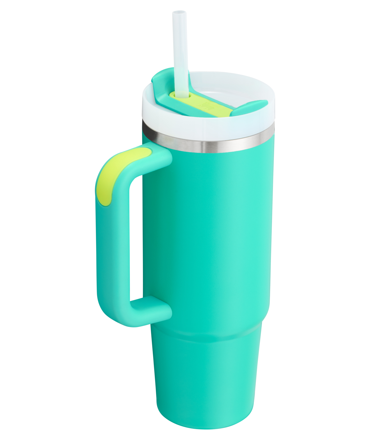 Stanley Quencher Flowstate 30oz Tropical Teal Stainless Steel Tumbler