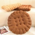 thumbnail image 4 of Cojín de peluche de galletas pequeñas realistas para niños, juguetes de peluche redondos de 50cm, almohada suave creativa, asiento de coche para niños, regalos, 4 of 4